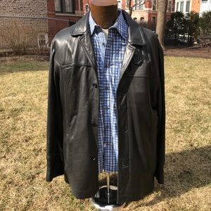 Kenneth Cole Reaction Leather Jacket